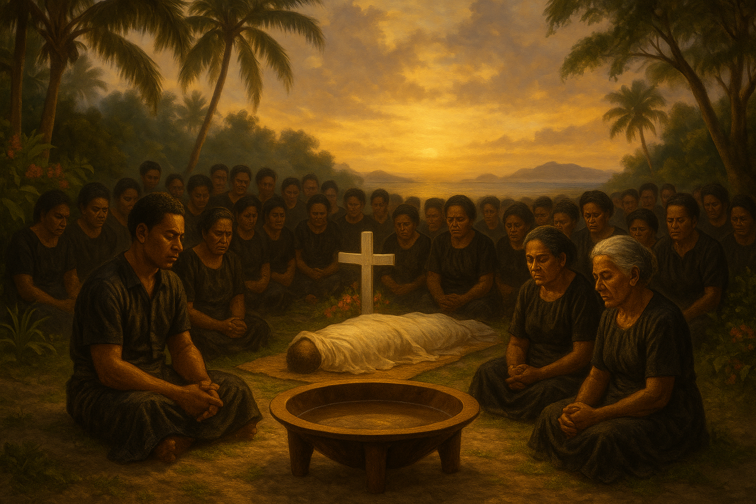Human Death Rites Kava in Funeral Rites - Spiritual Passage Ceremonies | Kavaroot